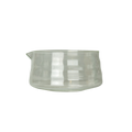 grooved chawan glass bowl